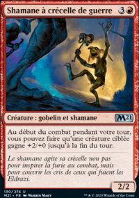 Shamane  crcelle de guerre - 