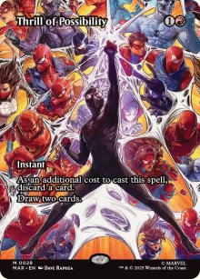 Frisson de probabilit - Marvel