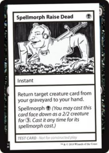 Spellmorph Raise Dead - 