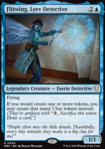 Flitwing, Lyev Detective - Mystery Booster Commander Edition