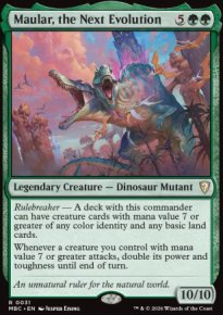 Maular, the Next Evolution - Mystery Booster Commander Edition