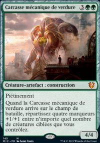 Carcasse mcanique de verdure - 