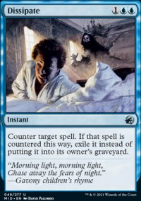 Dissipate - Innistrad: Midnight Hunt