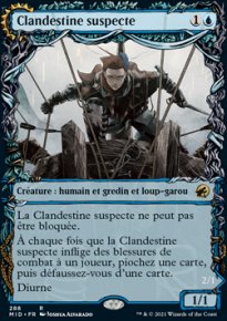 Clandestine suspecte<br>Loup-garou de mer