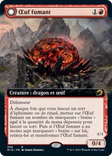 uf fumant<br>Dragon de Cendregueule