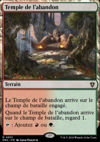 Temple de l'abandon - 