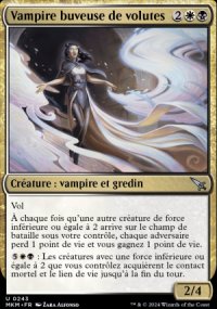 Vampire buveuse de volutes - 