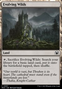 Evolving Wilds - March of the Machine Commander Decks