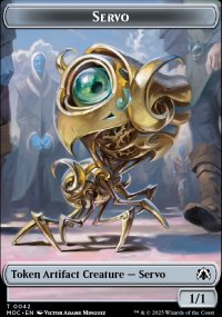 Servo - March of the Machine Commander Decks