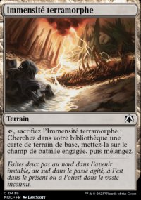 Immensit terramorphe - 