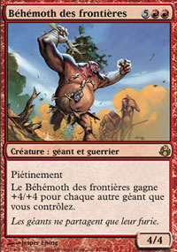 Bhmoth des frontires - 