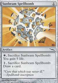 Bombe  sortilges solaire - Mirrodin