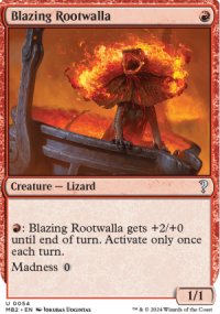 Blazing Rootwalla - Mystery Booster 2