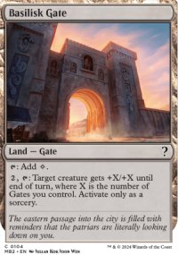 Basilisk Gate - Mystery Booster 2