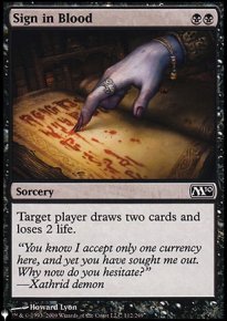 Sign in Blood - Mystery Booster 2