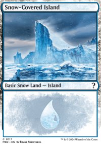 Snow-Covered Island - Mystery Booster 2