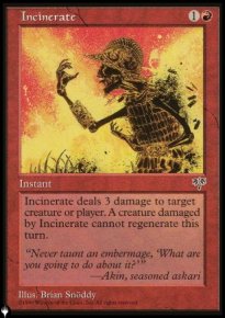 Incinerate - Mystery Booster 2