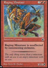 Raging Minotaur - Mystery Booster 2