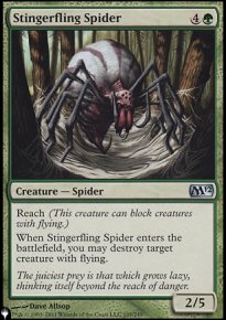 Stingerfling Spider - Mystery Booster 2