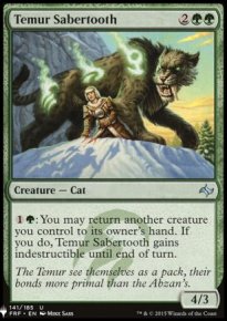 Smilodon temurien - Mystery Booster 2