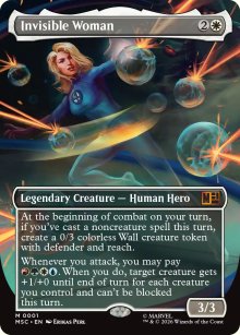 Invisible Woman - Marvel Super Heroes Commander Decks