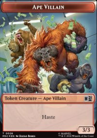 Grand singe et M�chant - Marvel Super Heroes Commander Decks