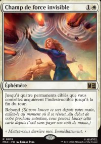 Champ de force invisible - Marvel Super Heroes Commander Decks