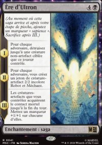 �re d'Ultron - Marvel Super Heroes Commander Decks