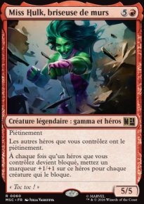 Miss Hulk, briseuse de murs - Marvel Super Heroes Commander Decks