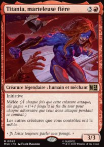 Titania, marteleuse fi�re  - Marvel Super Heroes Commander Decks