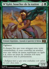W'Kabi, bouclier de la nation - Marvel Super Heroes Commander Decks