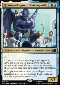 Homme-dragon, robot repenti - Marvel Super Heroes Commander Decks