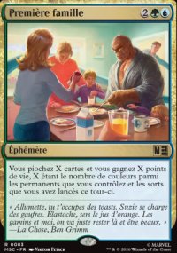 Premi�re famille - Marvel Super Heroes Commander Decks