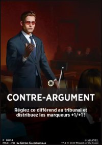 Contre-argument - Marvel Super Heroes Commander Decks