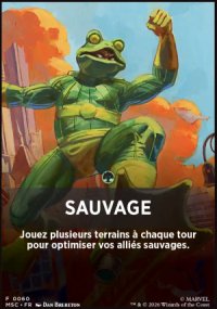 Sauvage - Marvel Super Heroes Commander Decks