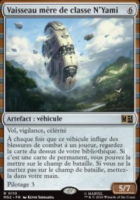Vaisseau m�re de classe N'Yami - Marvel Super Heroes Commander Decks