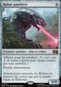 Robot panth�re - Marvel Super Heroes Commander Decks