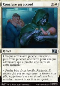 Conclure un accord - Marvel Super Heroes Commander Decks