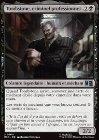Tombstone, criminel professionnel - Marvel Super Heroes Commander Decks