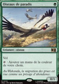 Oiseaux de paradis - Marvel Super Heroes Commander Decks