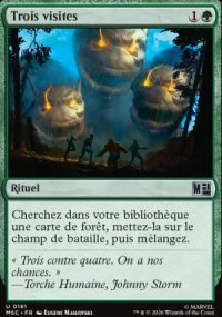 Trois visites - Marvel Super Heroes Commander Decks