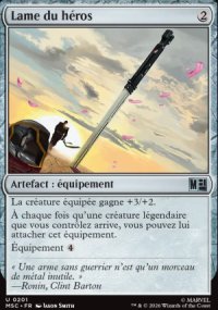 Lame du h�ros - Marvel Super Heroes Commander Decks