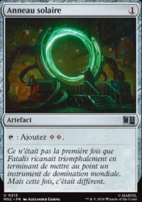 Anneau solaire - Marvel Super Heroes Commander Decks