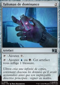 Talisman de dominance - Marvel Super Heroes Commander Decks