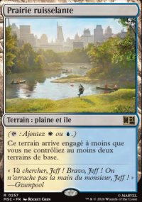 Prairie ruisselante - Marvel Super Heroes Commander Decks