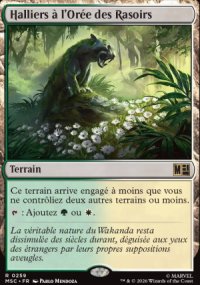 Halliers � l'Or�e des Rasoirs - Marvel Super Heroes Commander Decks