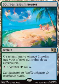 Sources rajeunisseuses - Marvel Super Heroes Commander Decks