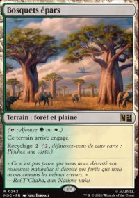 Bosquets �pars - Marvel Super Heroes Commander Decks