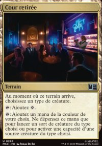 Cour retir�e - Marvel Super Heroes Commander Decks