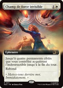 Champ de force invisible - Marvel Super Heroes Commander Decks